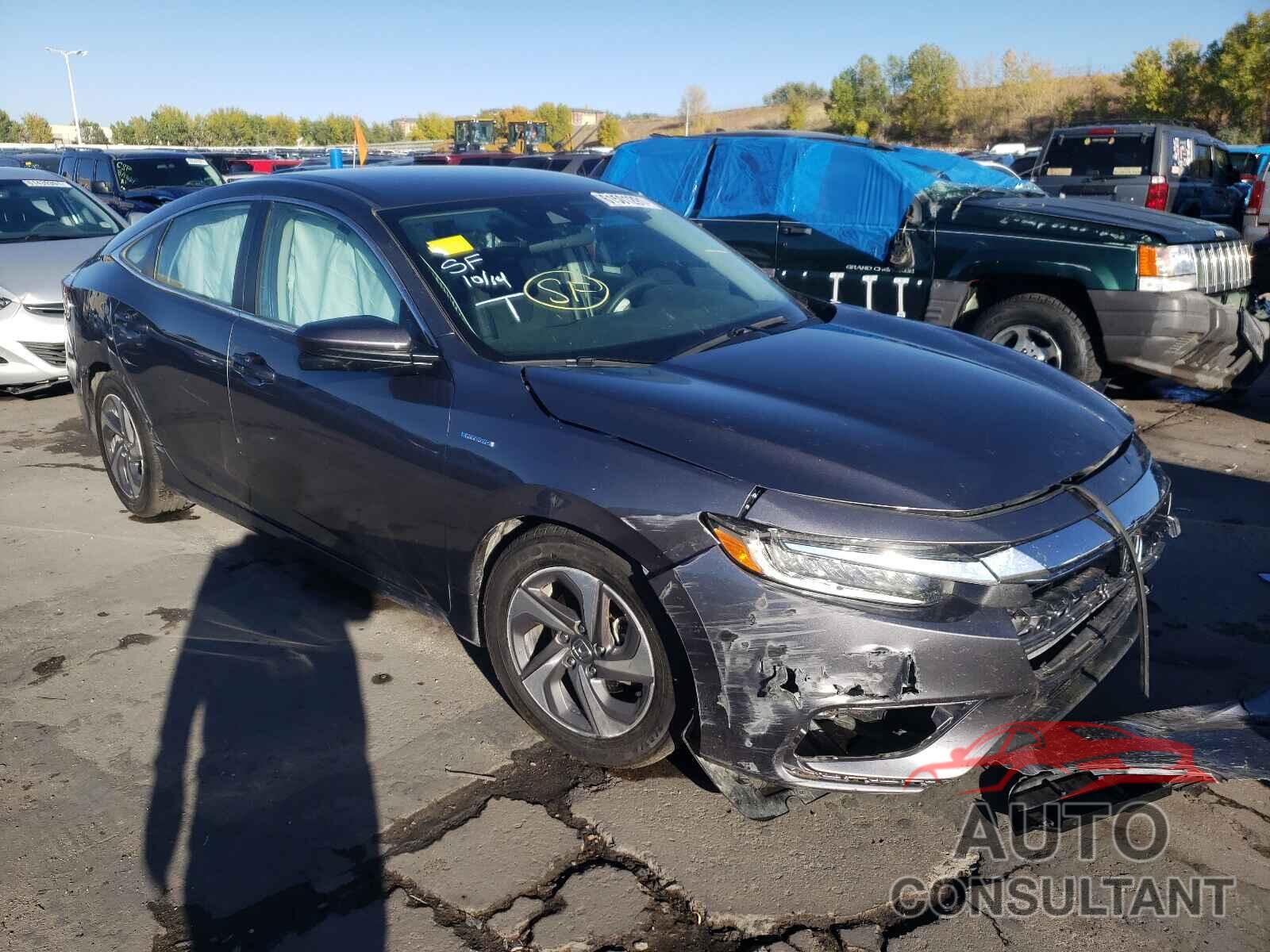 HONDA INSIGHT 2019 - 19XZE4F52KE031571