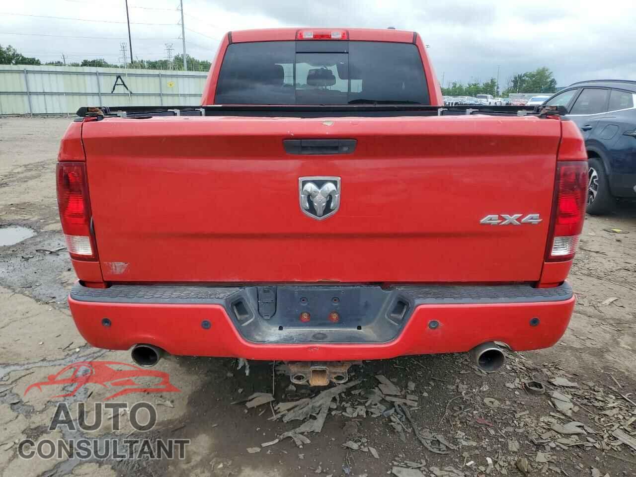DODGE RAM 1500 2012 - 1C6RD7HT9CS134721