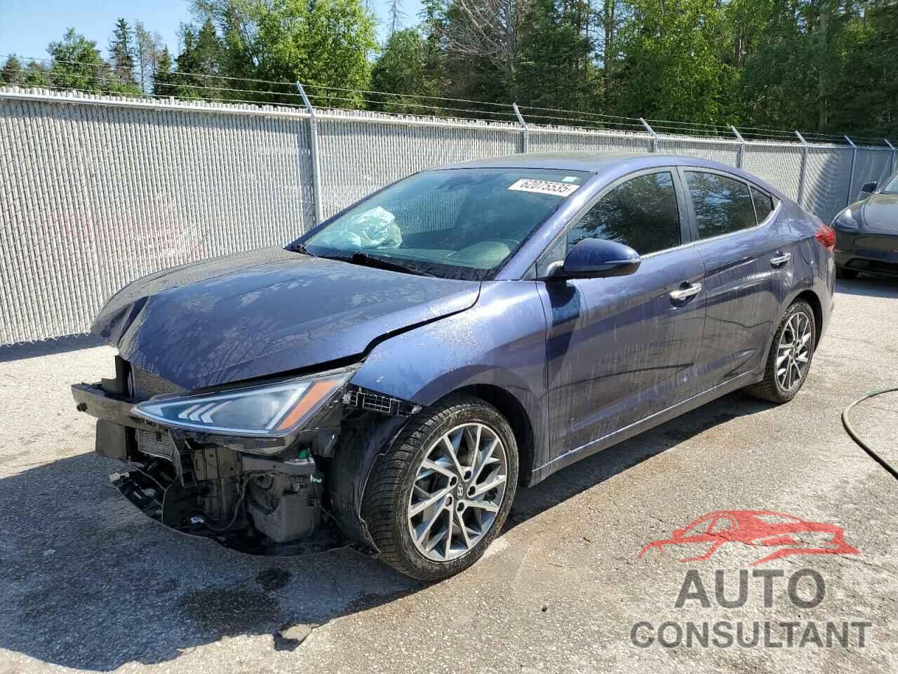 HYUNDAI ELANTRA 2019 - KMHD84LF6KU807647