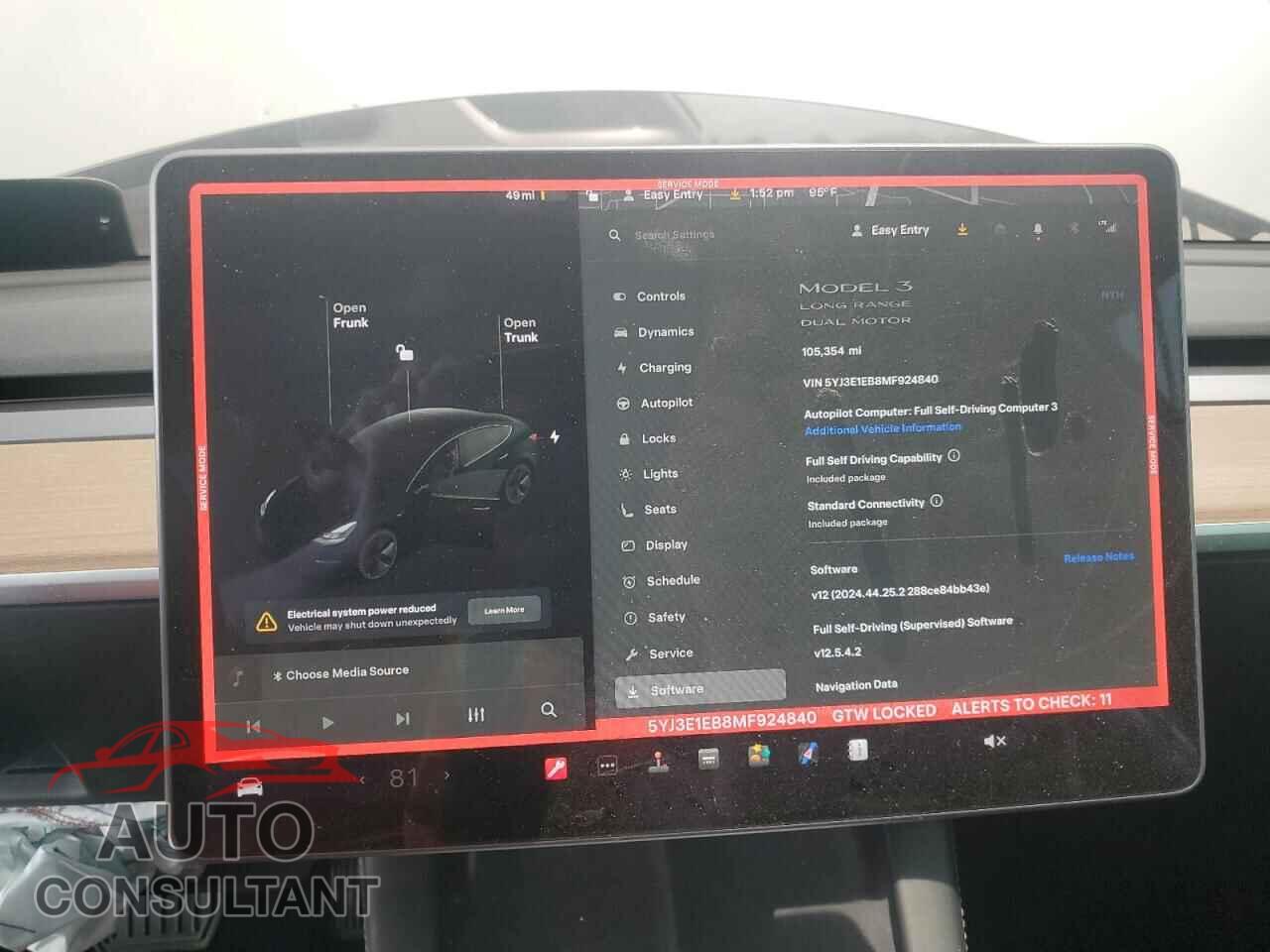 TESLA MODEL 3 2021 - 5YJ3E1EB8MF924840