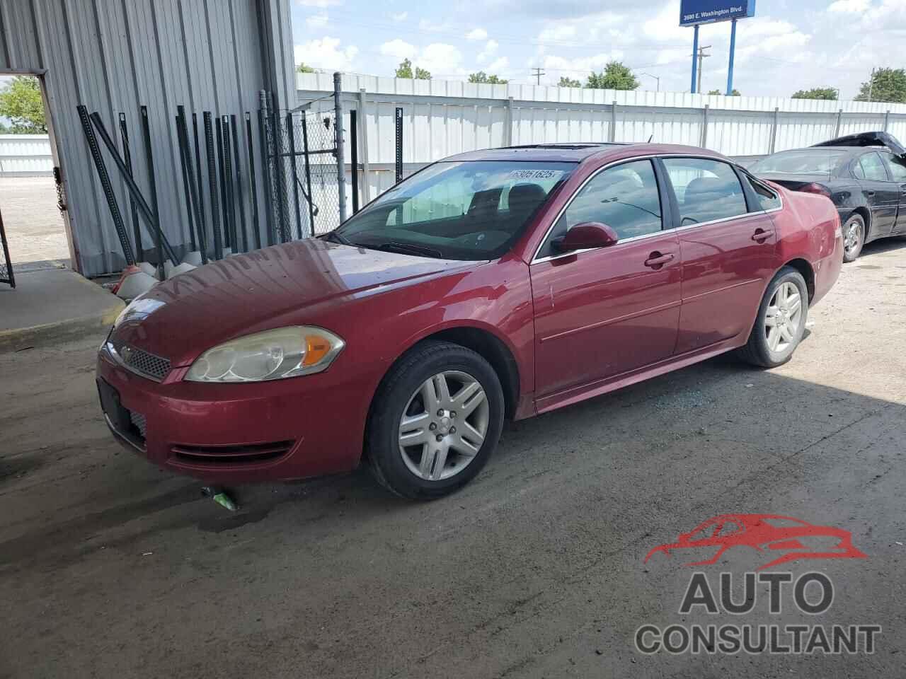 CHEVROLET IMPALA 2013 - 2G1WG5E36D1250349