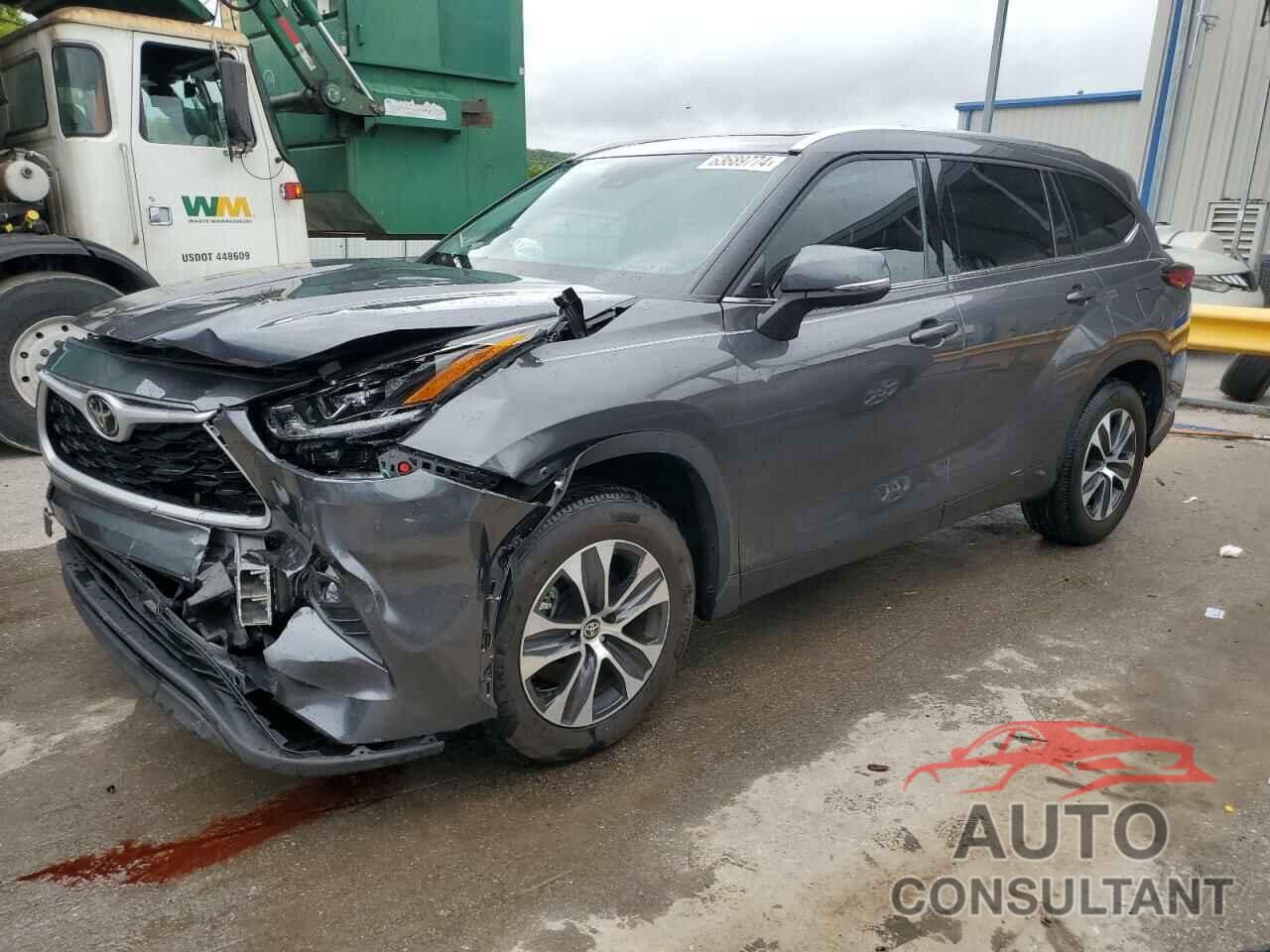 TOYOTA HIGHLANDER 2021 - 5TDGZRAH6MS077830