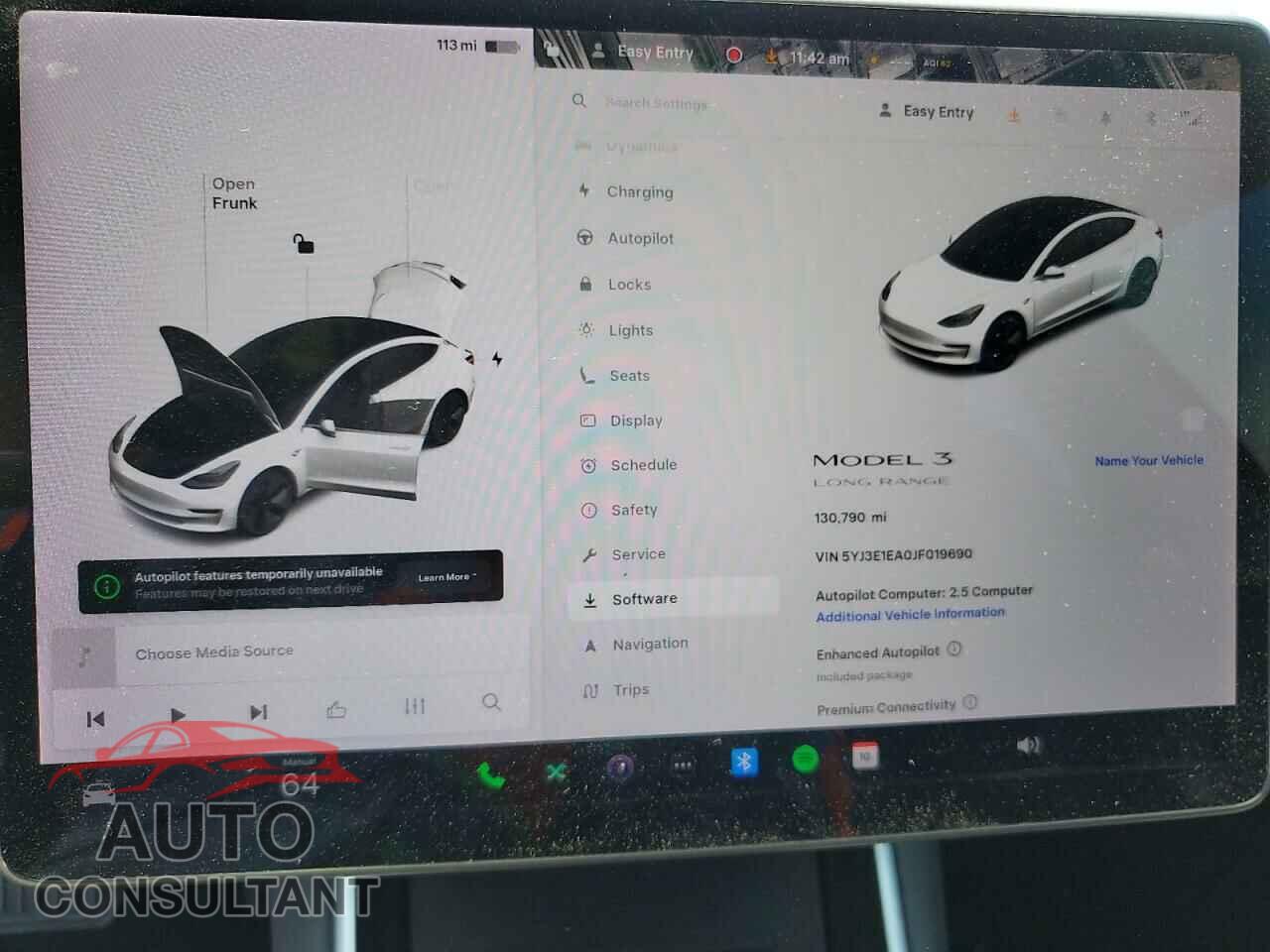 TESLA MODEL 3 2018 - 5YJ3E1EA0JF019690