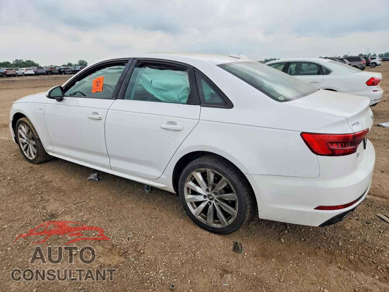 AUDI A4 2017 - WAUKMAF43HN050089