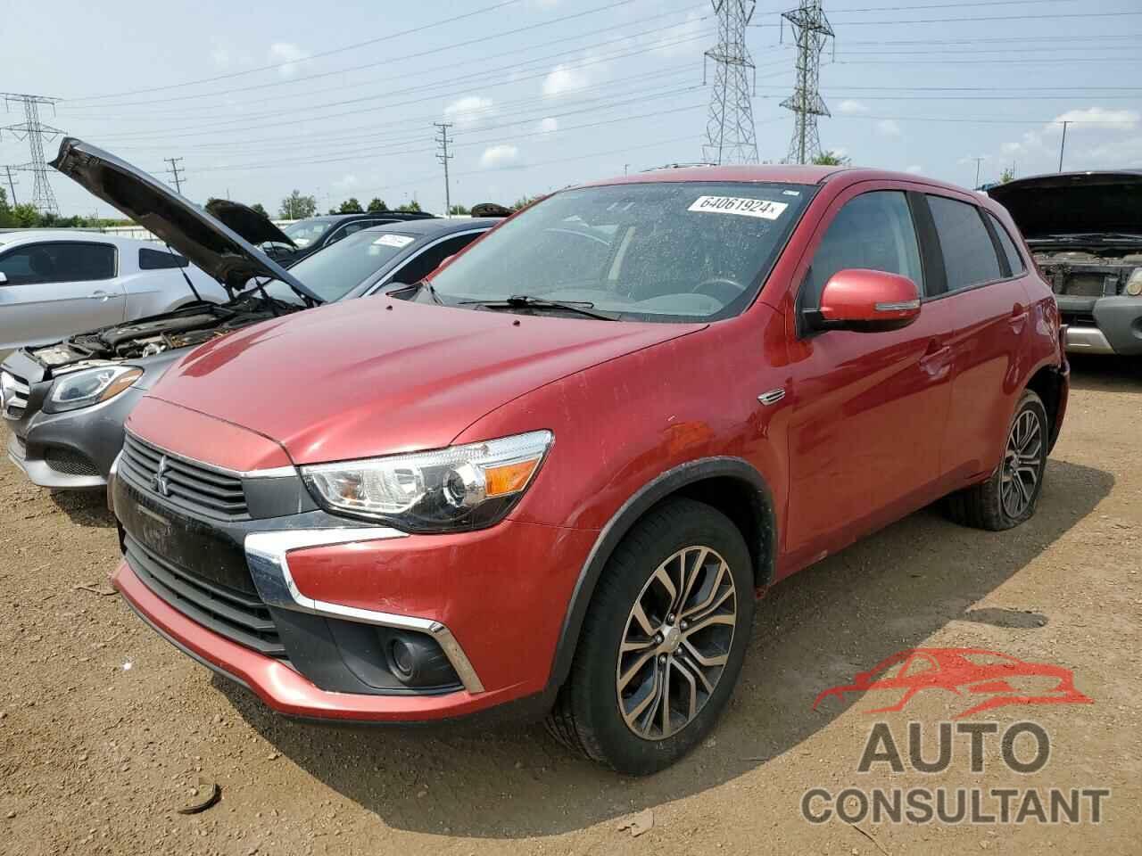 MITSUBISHI OUTLANDER 2017 - JA4AR3AU8HZ070473