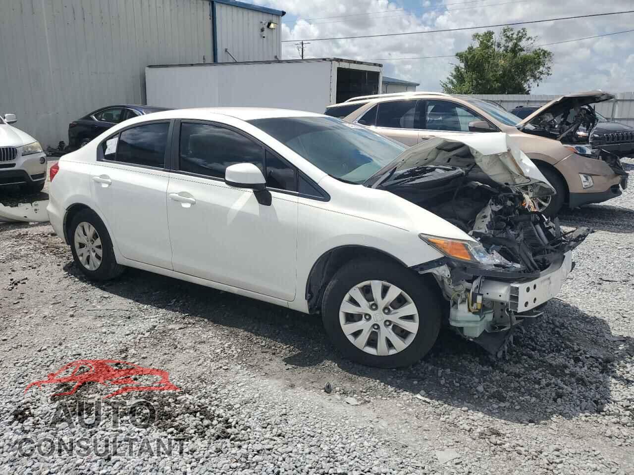 HONDA CIVIC 2012 - 19XFB2F57CE022513