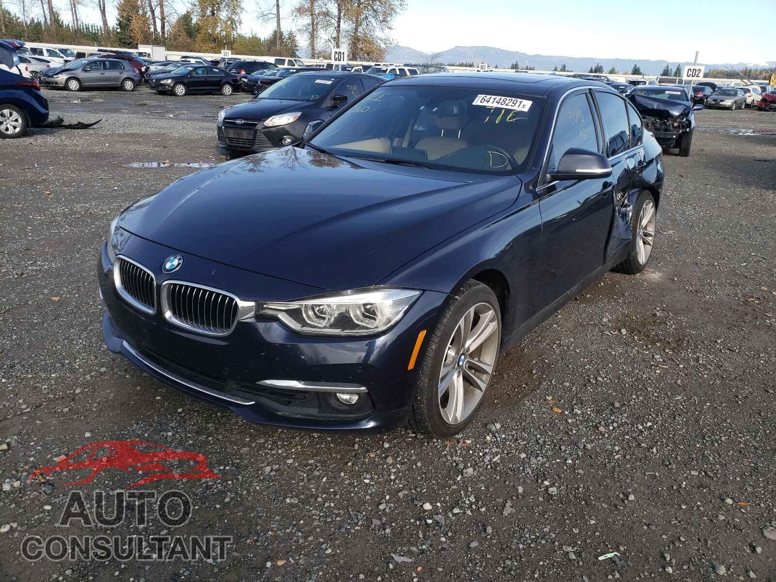 BMW 3 SERIES 2016 - WBA8E3G5XGNU04862
