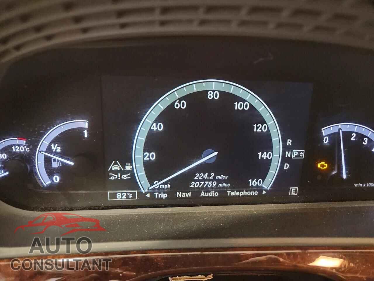 MERCEDES-BENZ S-CLASS 2012 - WDDNG9EB0CA471022