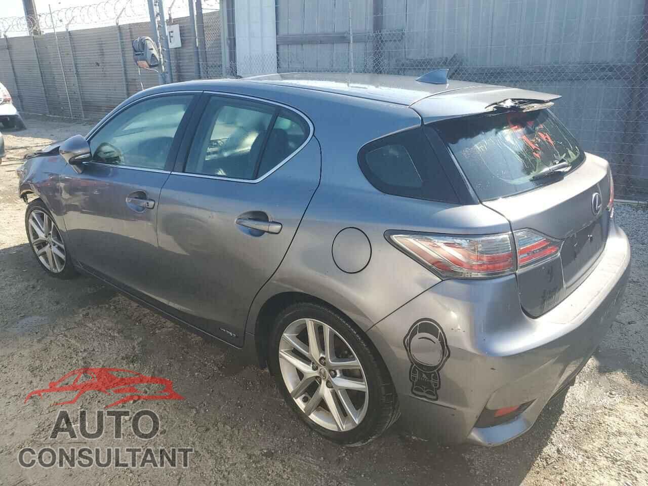 LEXUS CT 200 2017 - JTHKD5BH5H2289985