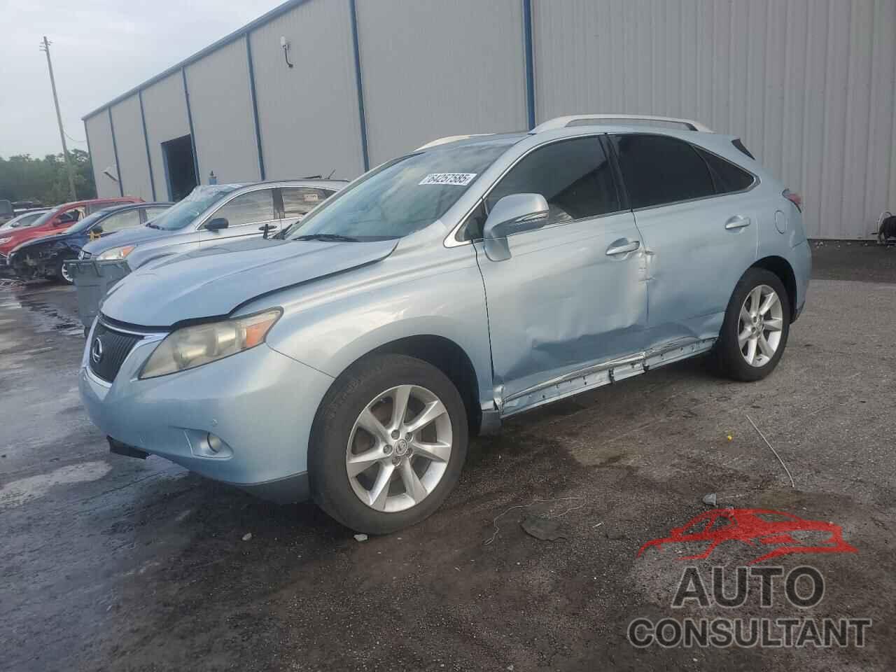 LEXUS RX350 2010 - JTJZK1BAXA2405329