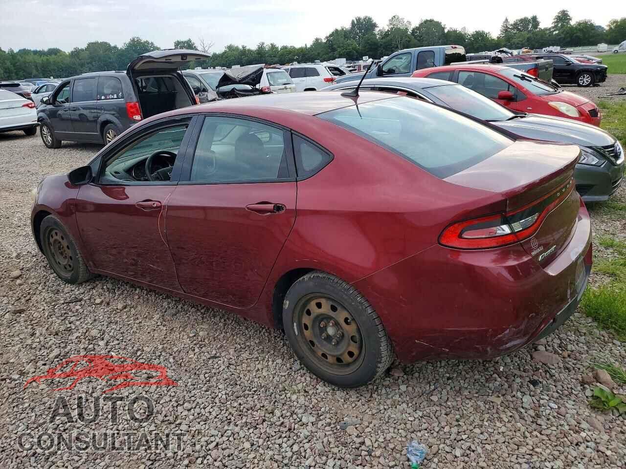 DODGE DART 2015 - 1C3CDFAAXFD337678