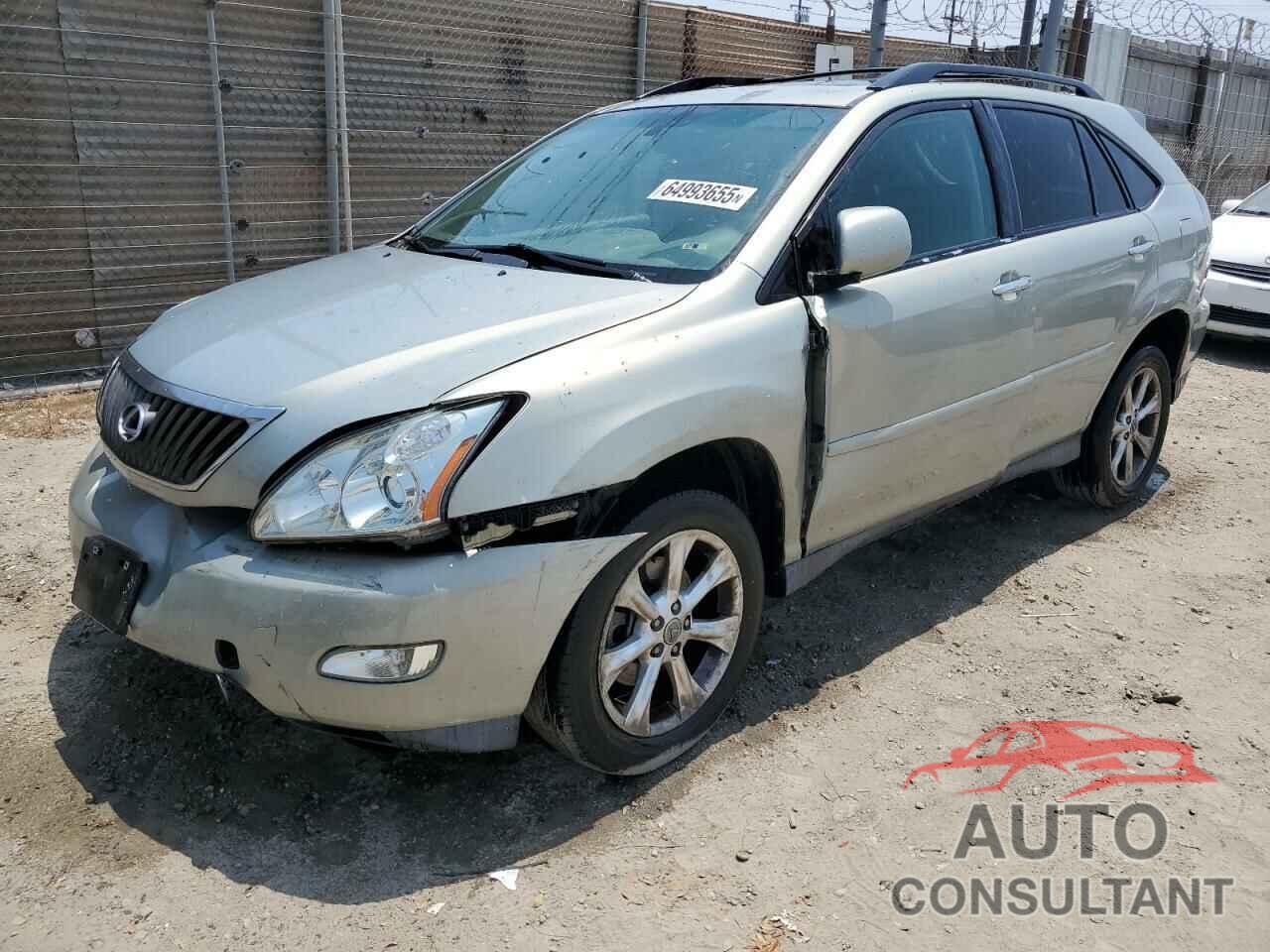 LEXUS RX350 2009 - 2T2GK31U69C077840