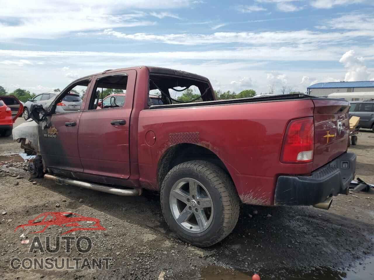 DODGE RAM 1500 2012 - 1C6RD7KT5CS185108
