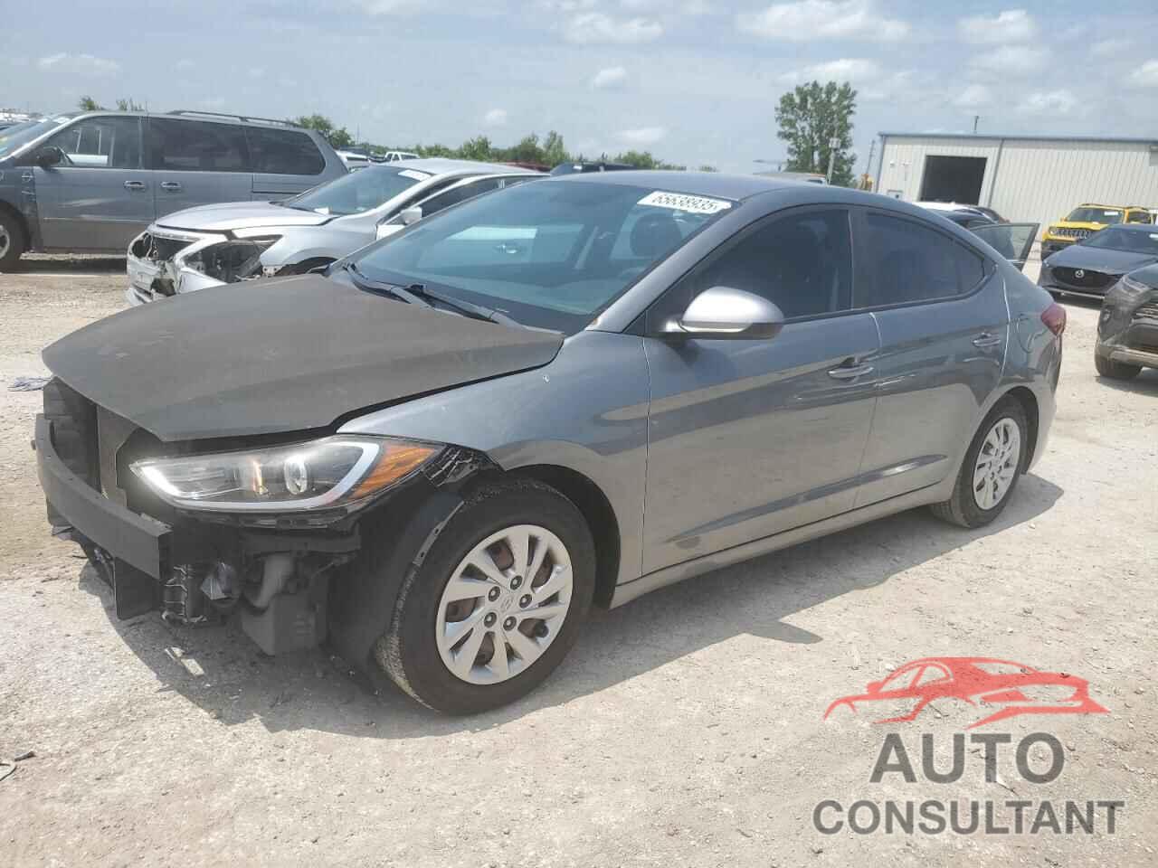 HYUNDAI ELANTRA 2018 - KMHD74LF2JU593158