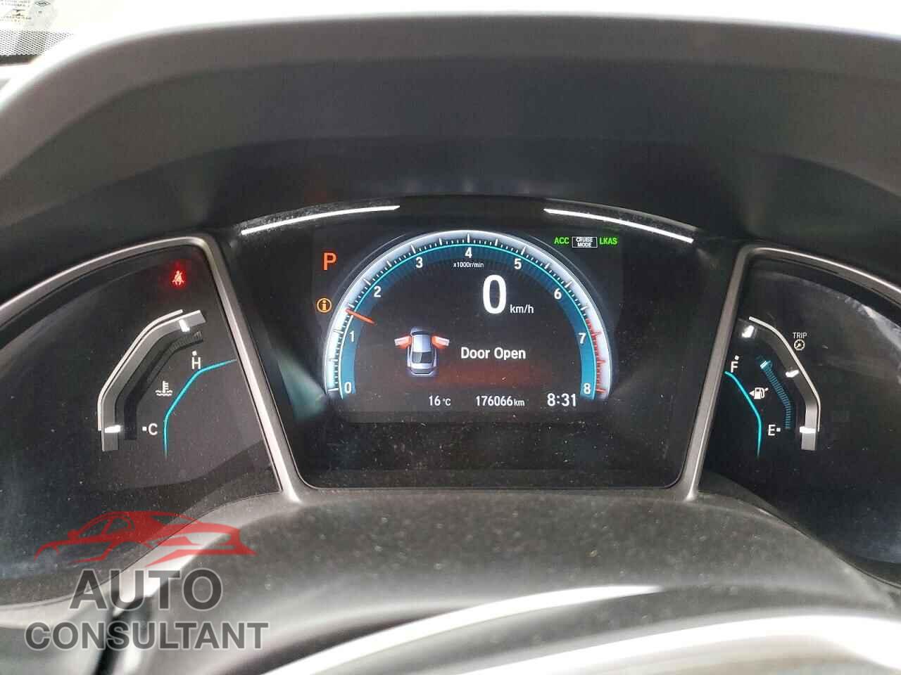 HONDA CIVIC 2019 - 2HGFC2F73KH042194