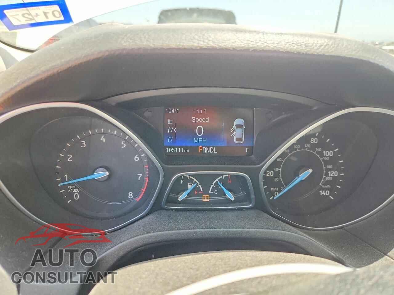 FORD FOCUS 2016 - 1FADP3F23GL351118