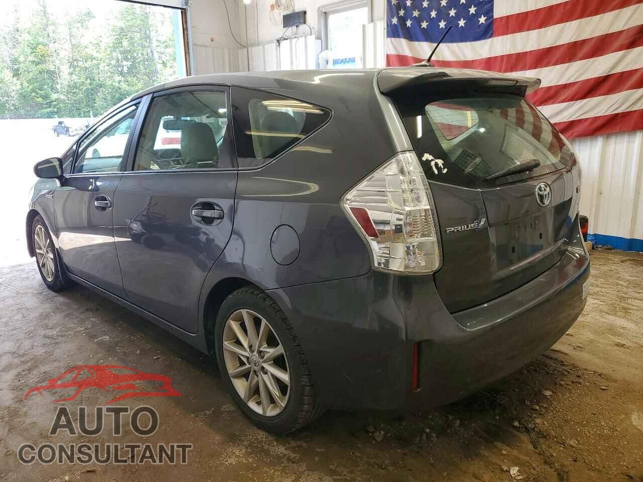 TOYOTA PRIUS 2012 - JTDZN3EUXC3024704