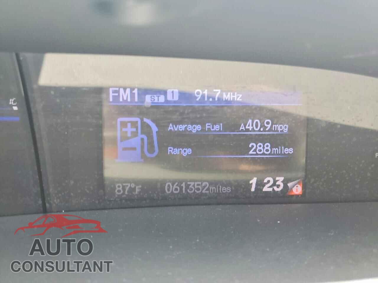 HONDA CIVIC 2012 - JHMFB4F23CS002871