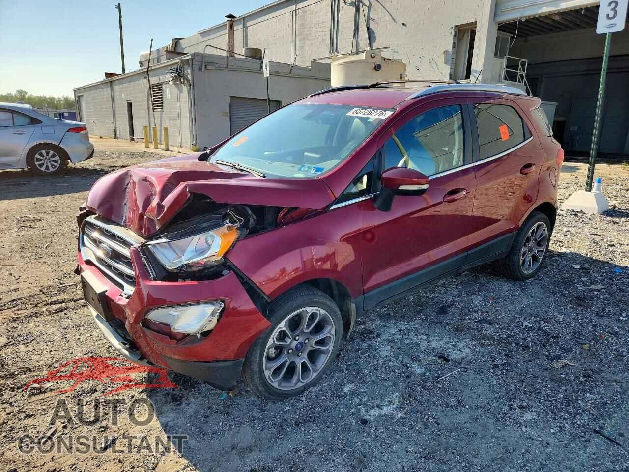 FORD ECOSPORT 2019 - MAJ6S3KL6KC304776
