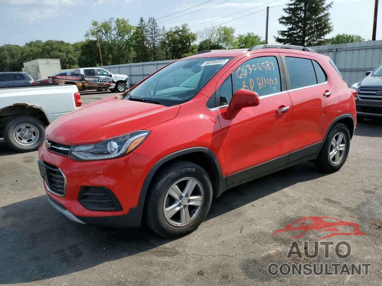 CHEVROLET TRAX 2018 - 3GNCJPSB2JL170602