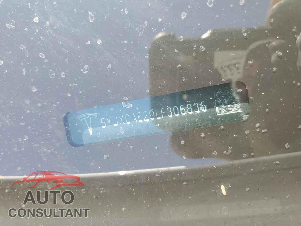 TESLA MODEL X 2020 - 5YJXCAE29LF306836