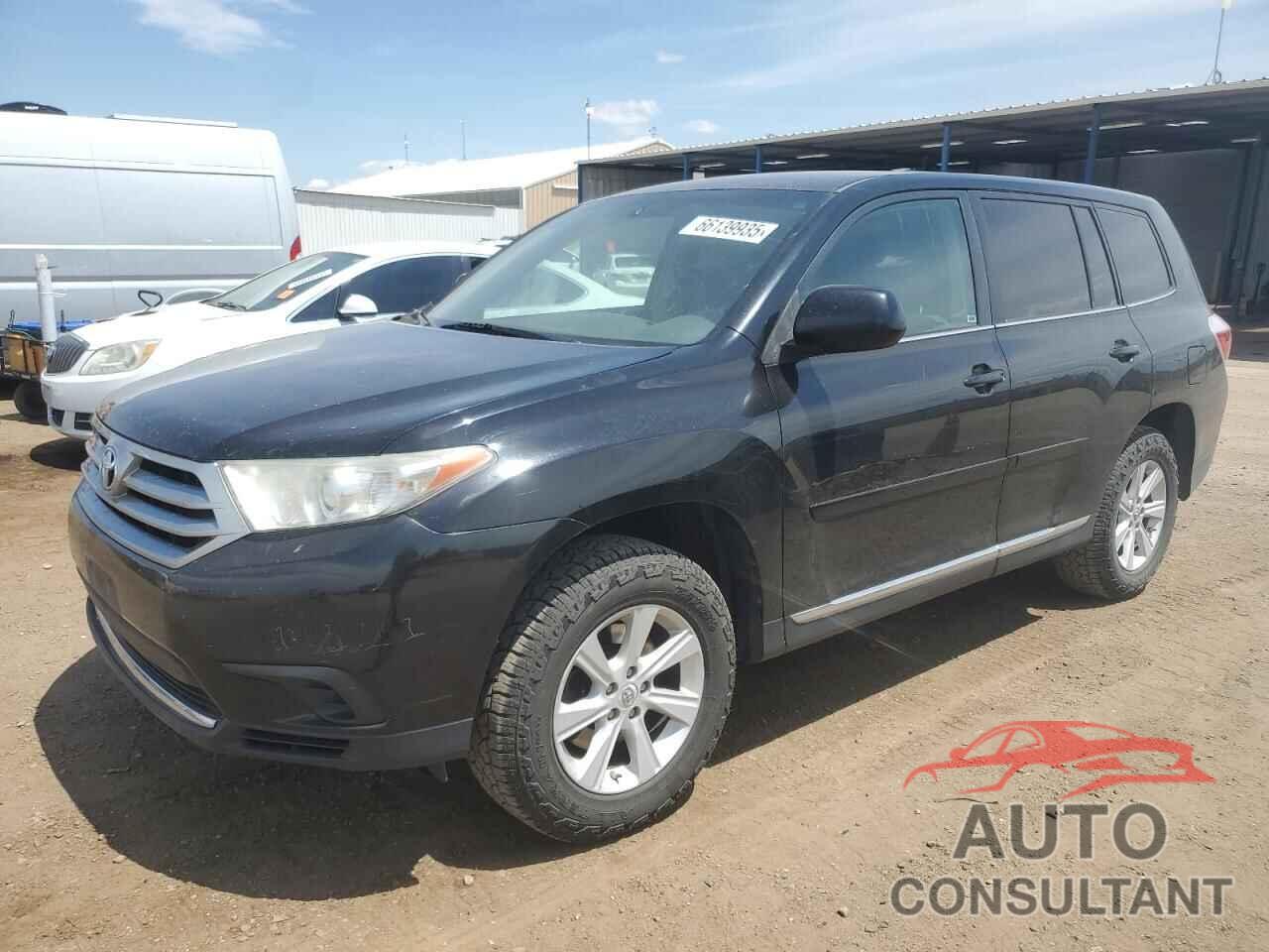 TOYOTA HIGHLANDER 2013 - 5TDZK3EH5DS111048