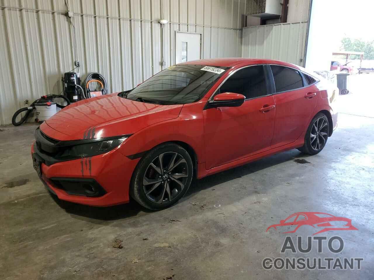 HONDA CIVIC 2019 - 2HGFC2F86KH548577