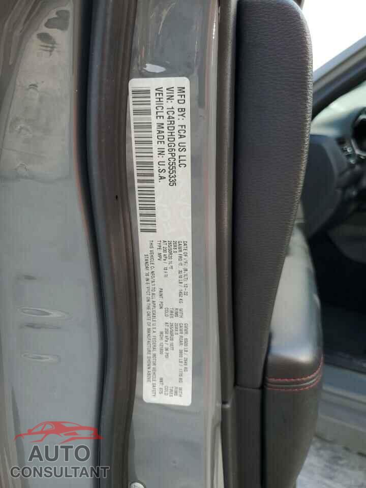 DODGE DURANGO 2023 - 1C4RDHDG6PC555335