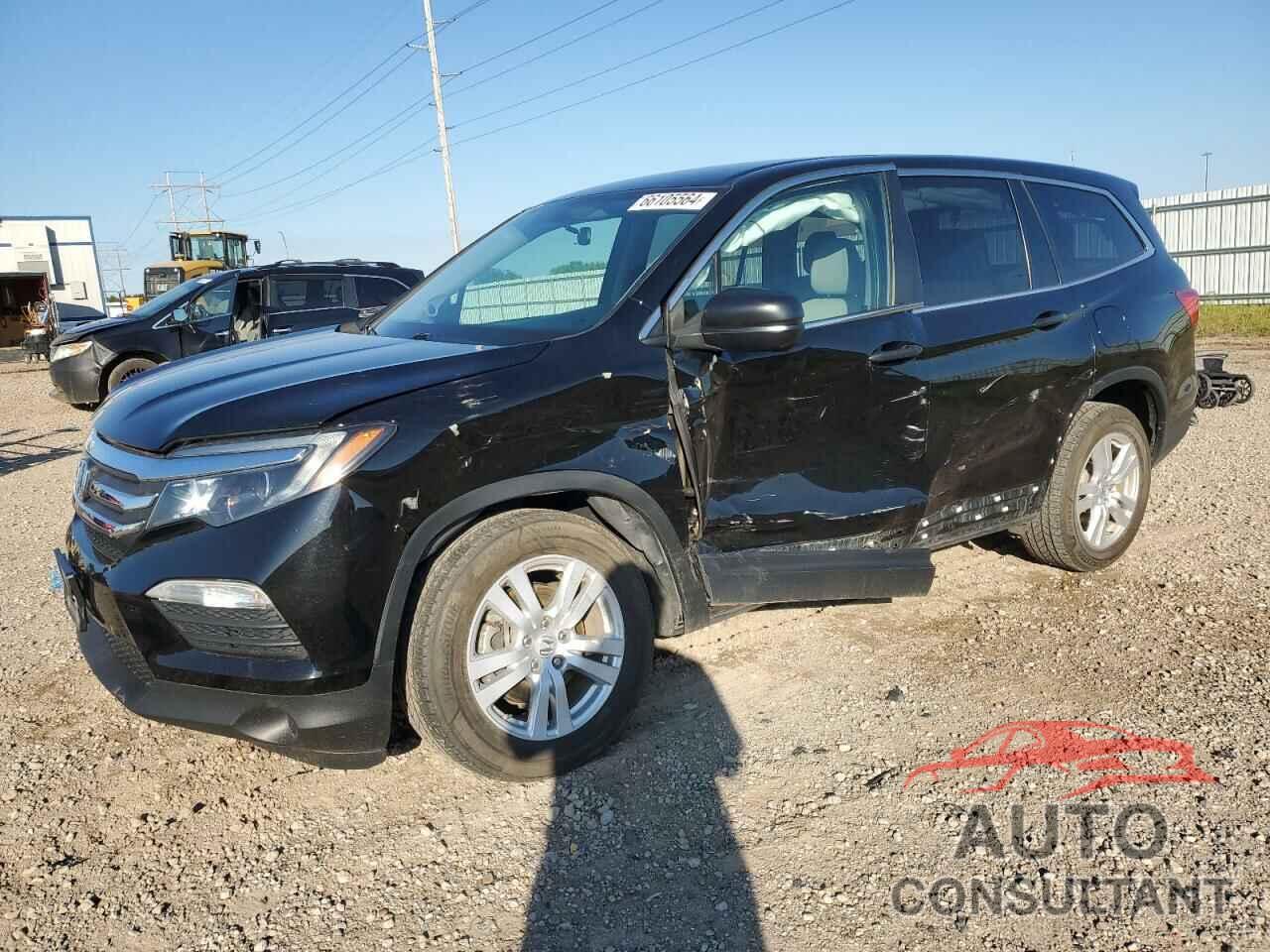 HONDA PILOT 2017 - 5FNYF6H15HB061827