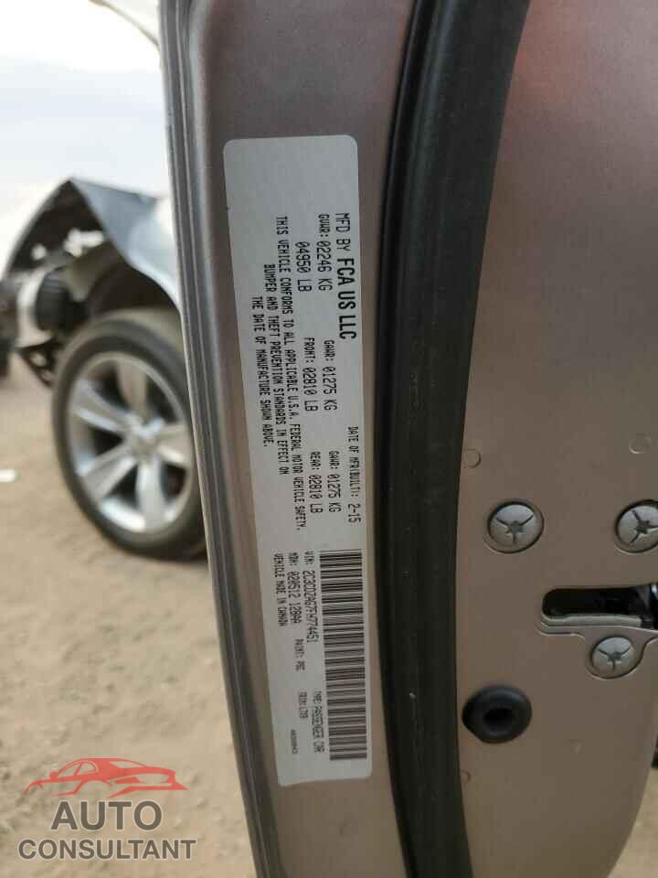 DODGE CHALLENGER 2015 - 2C3CDZAG7FH774451