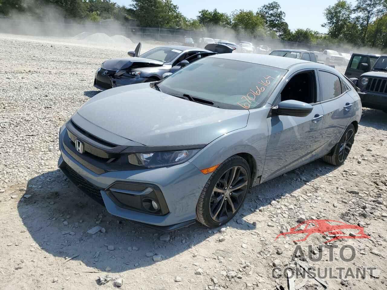HONDA CIVIC 2021 - SHHFK7H4XMU215671