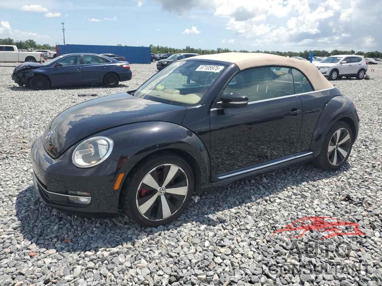 VOLKSWAGEN BEETLE 2013 - 3VW7A7AT6DM811699