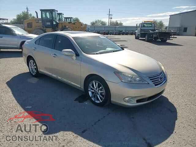 LEXUS ES350 2012 - JTHBK1EG6C2486657