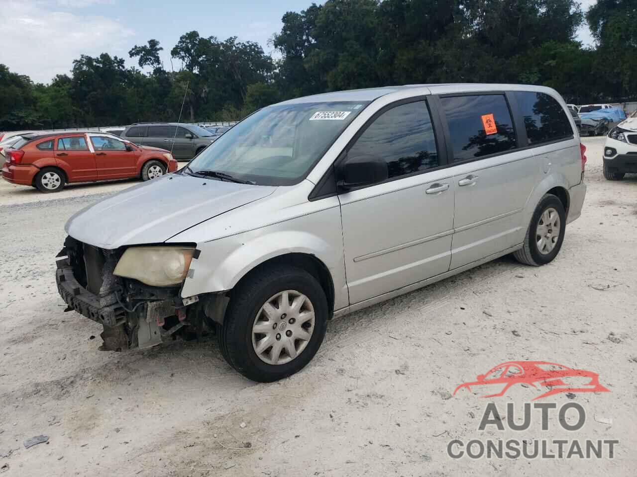 DODGE CARAVAN 2012 - 2C4RDGBG1CR380541