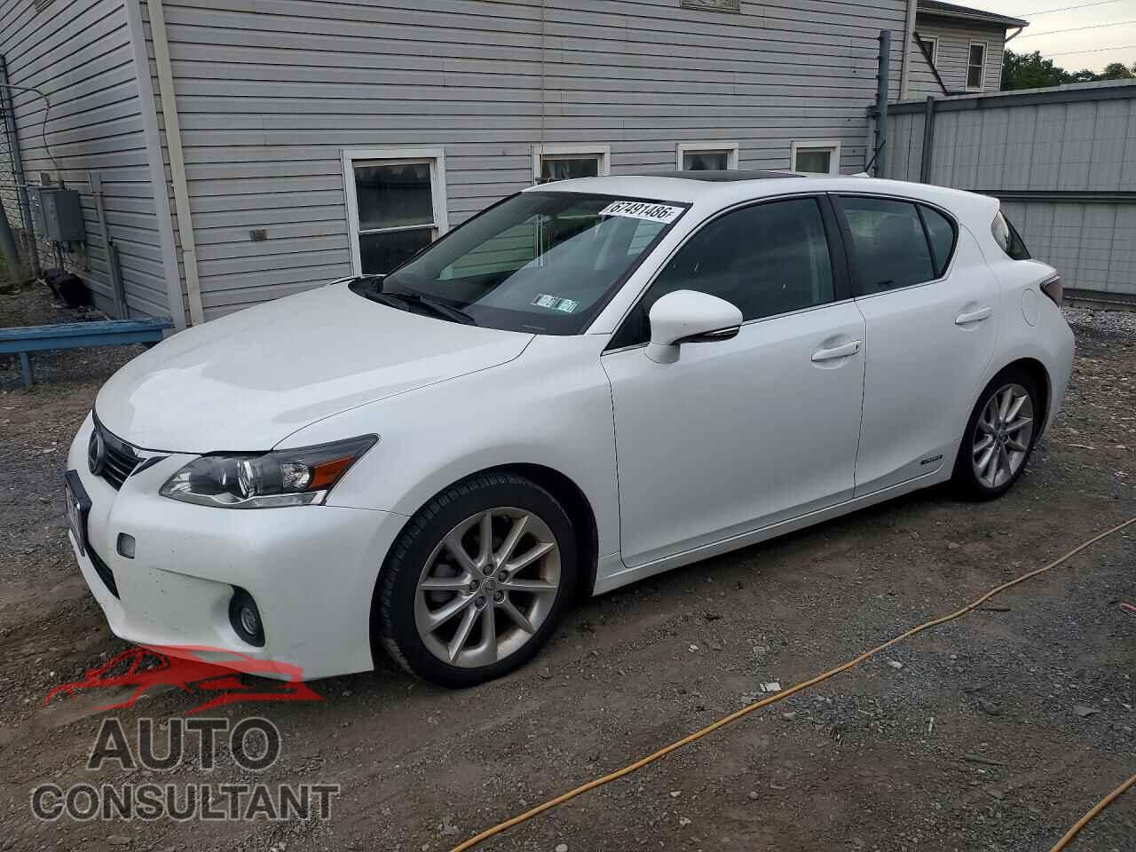 LEXUS CT 200 2013 - JTHKD5BH8D2164277