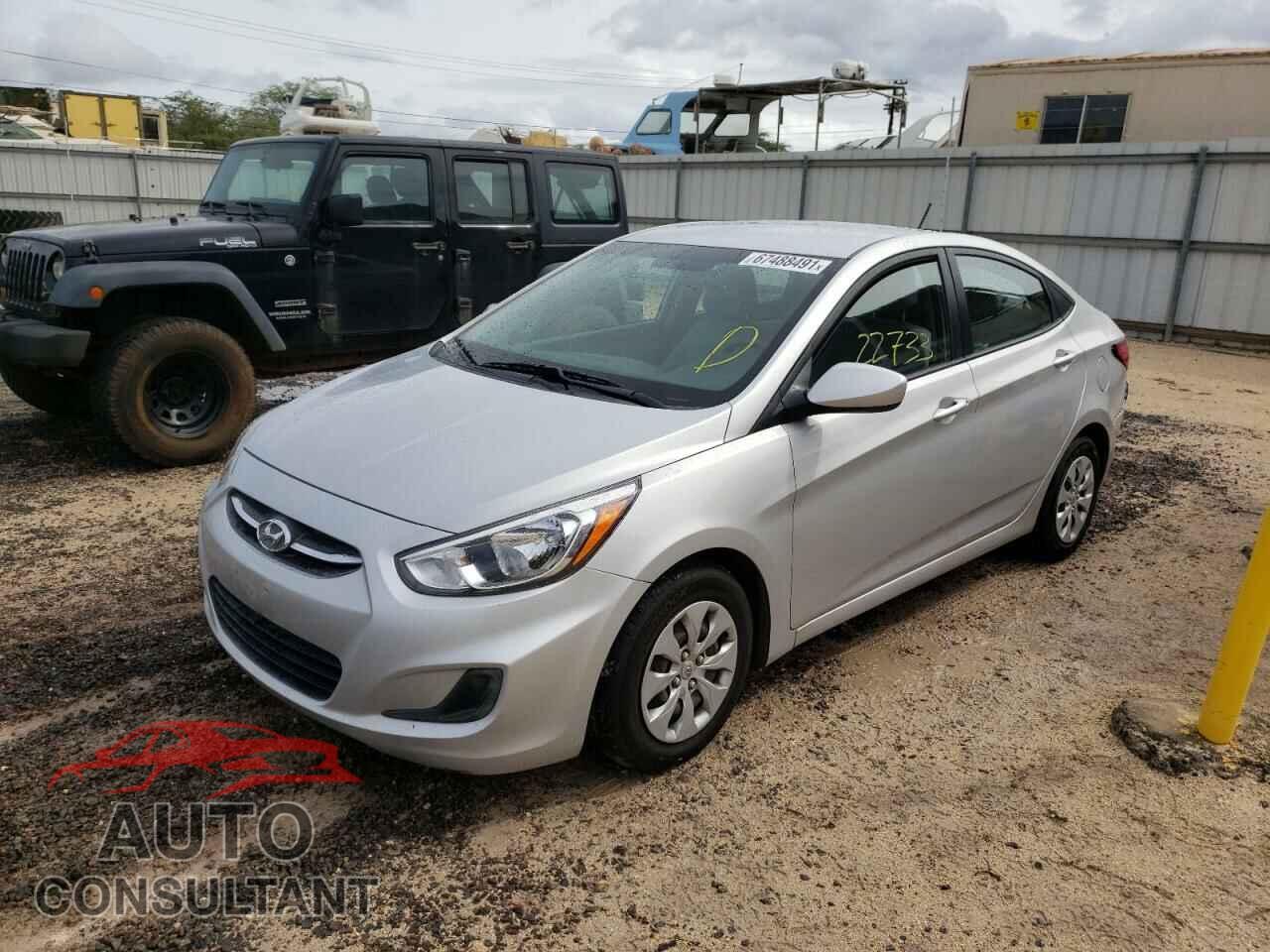 HYUNDAI ACCENT 2016 - KMHCT4AEXGU151318