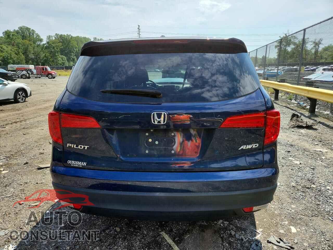 HONDA PILOT 2016 - 5FNYF6H54GB065496