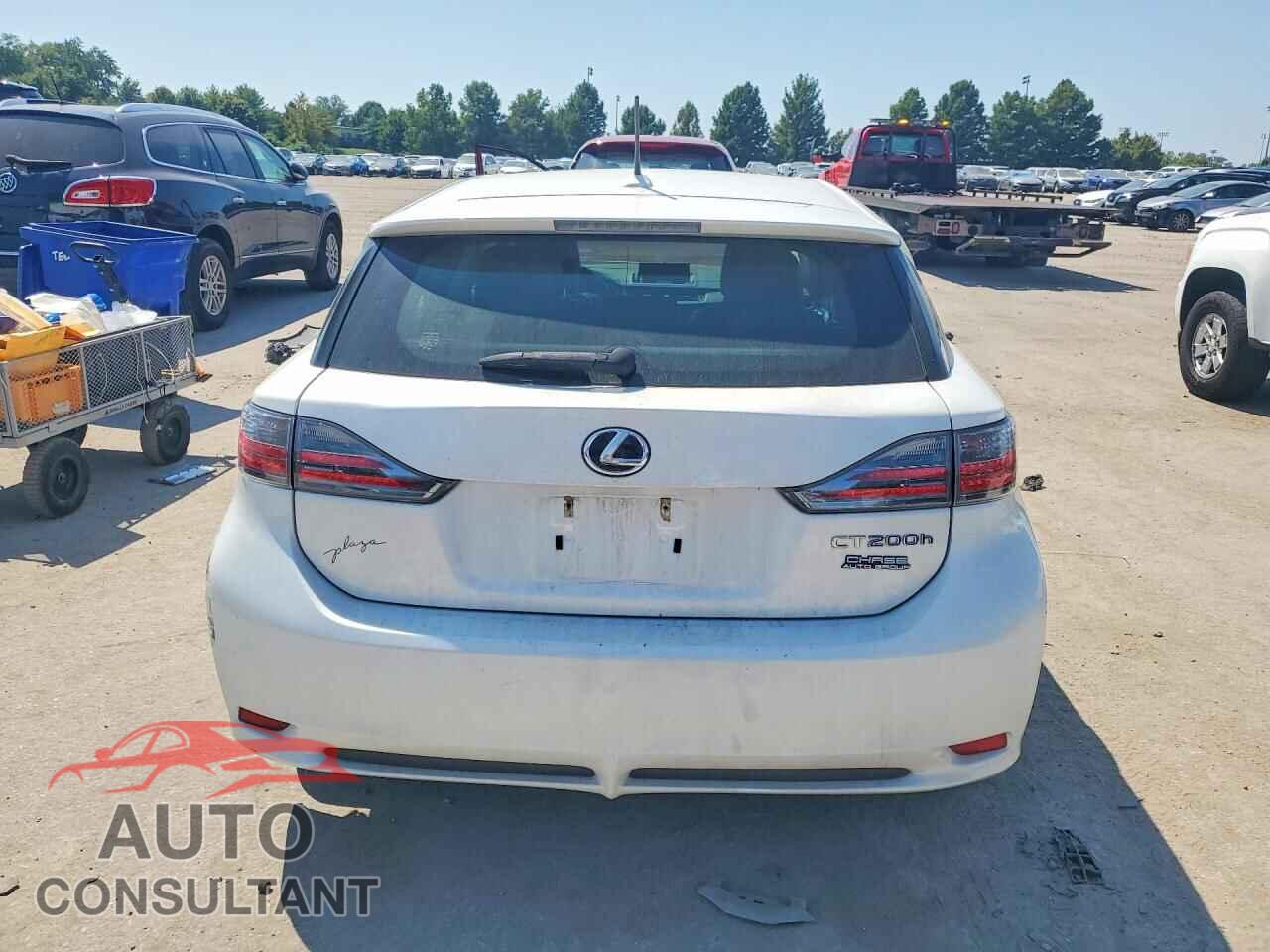 LEXUS CT 200 2012 - JTHKD5BH3C2077207