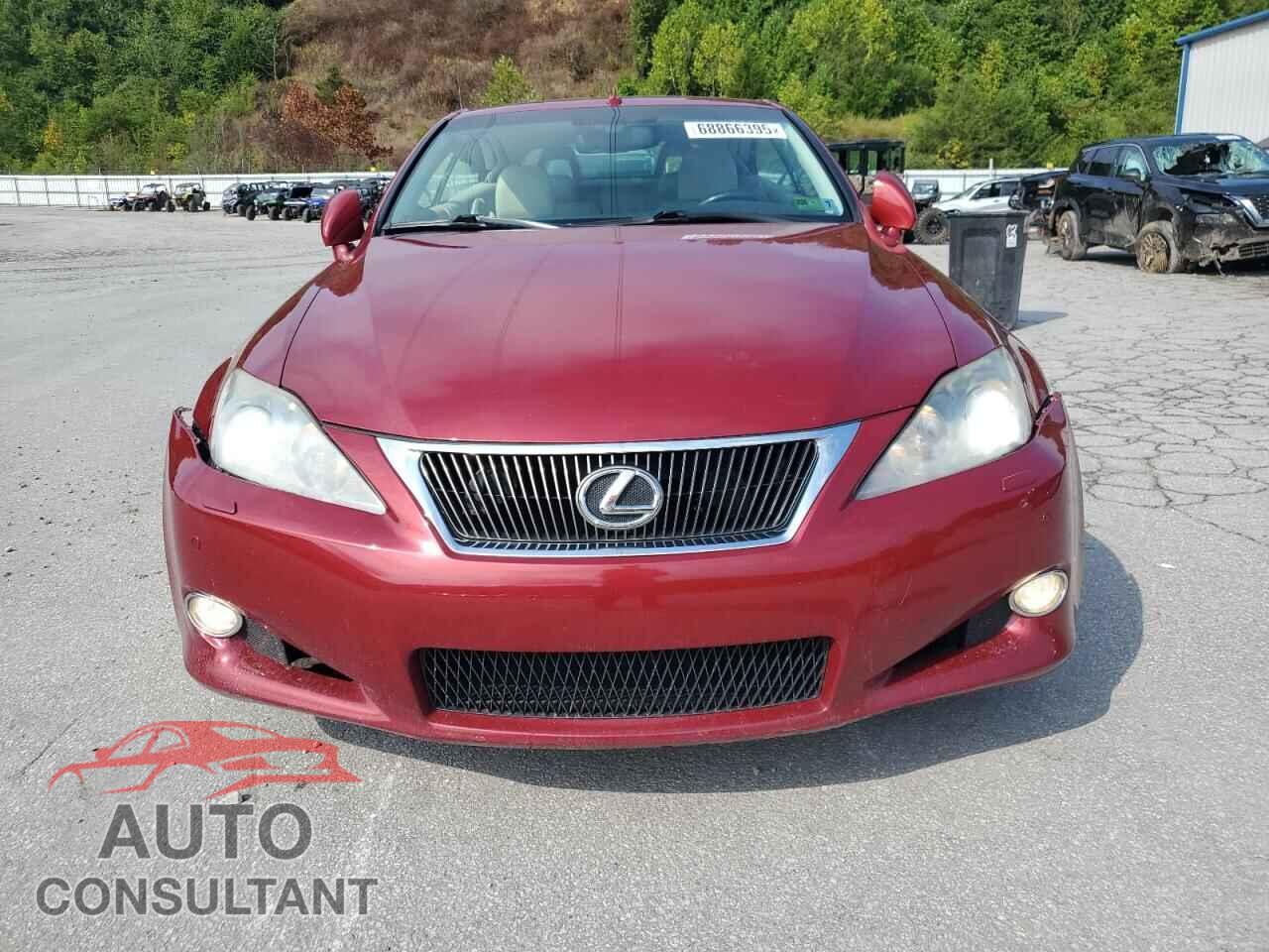 LEXUS IS 2010 - JTHFF2C21A2514445