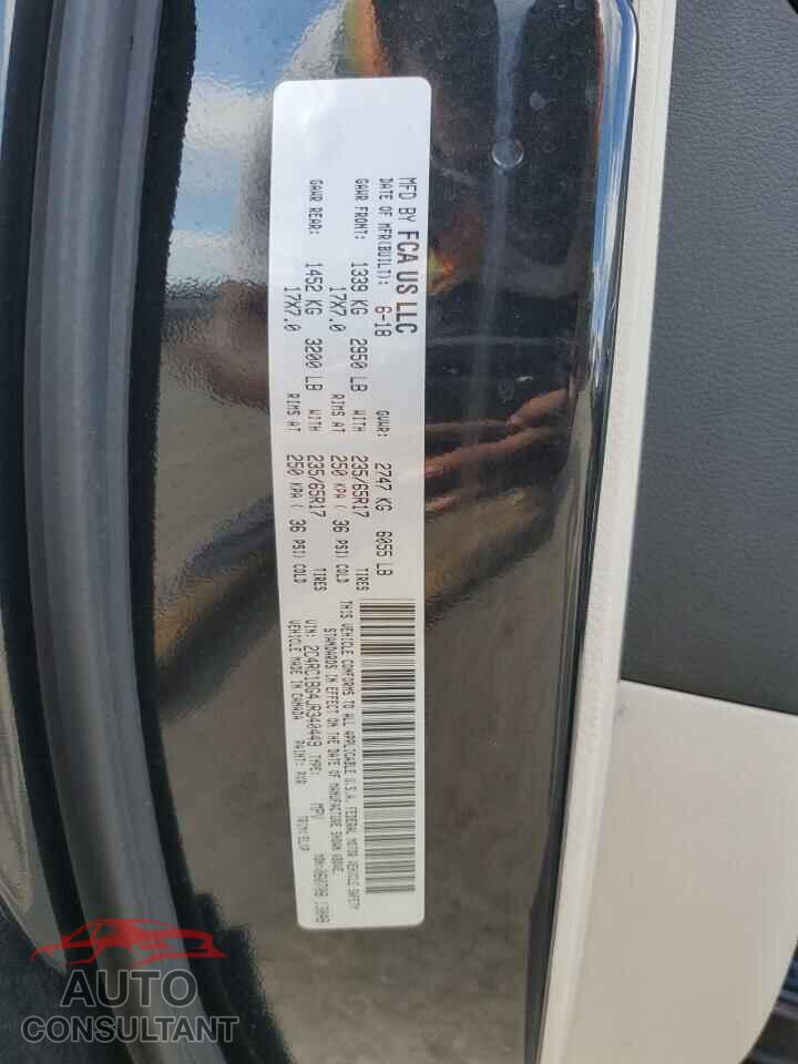 CHRYSLER PACIFICA 2018 - 2C4RC1BG4JR340449