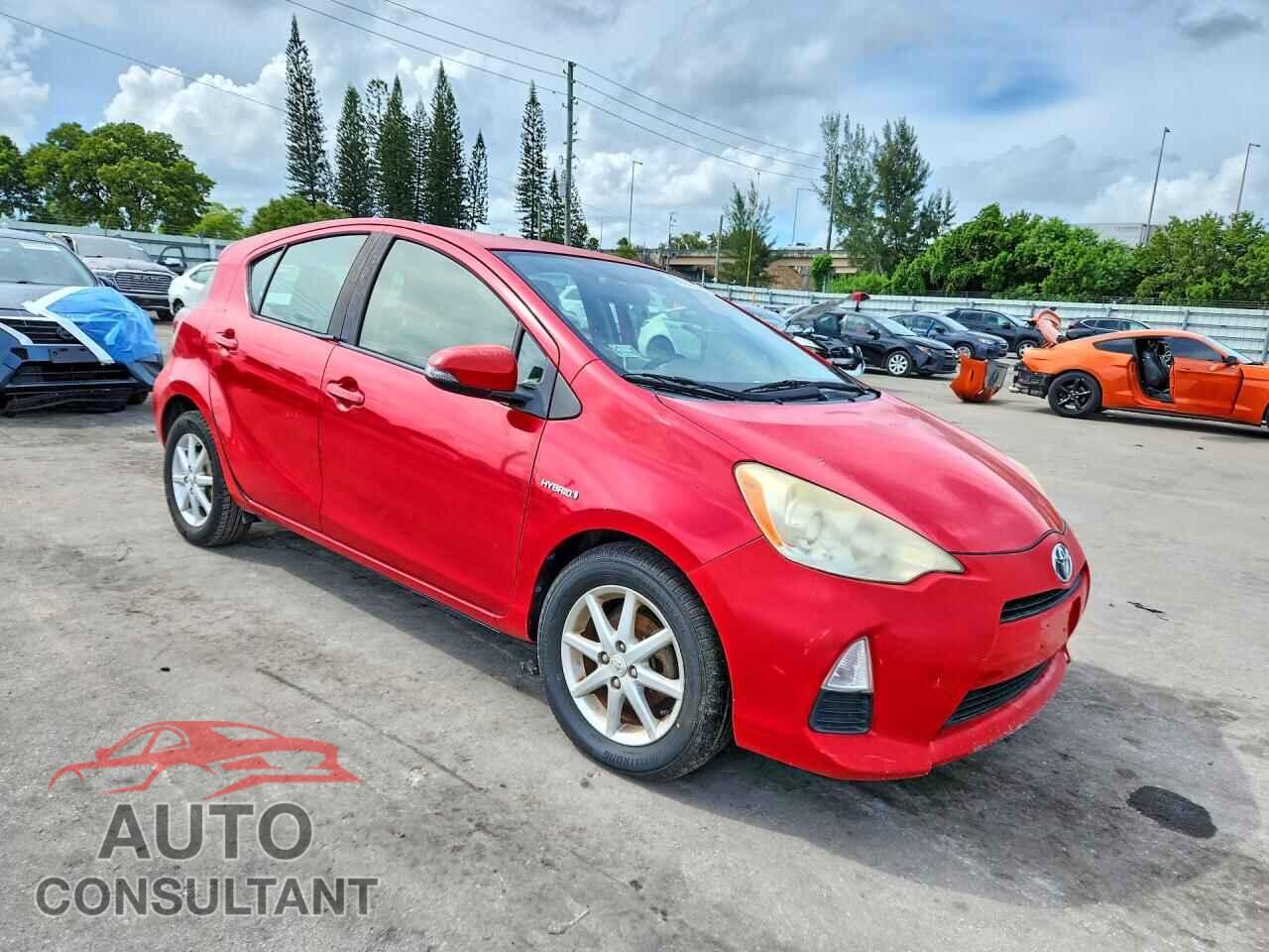 TOYOTA PRIUS 2012 - JTDKDTB30C1502012