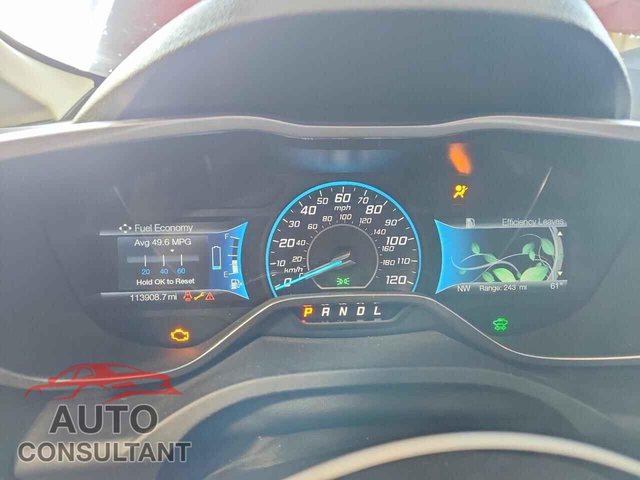 FORD CMAX 2017 - 1FADP5FU7HL101346
