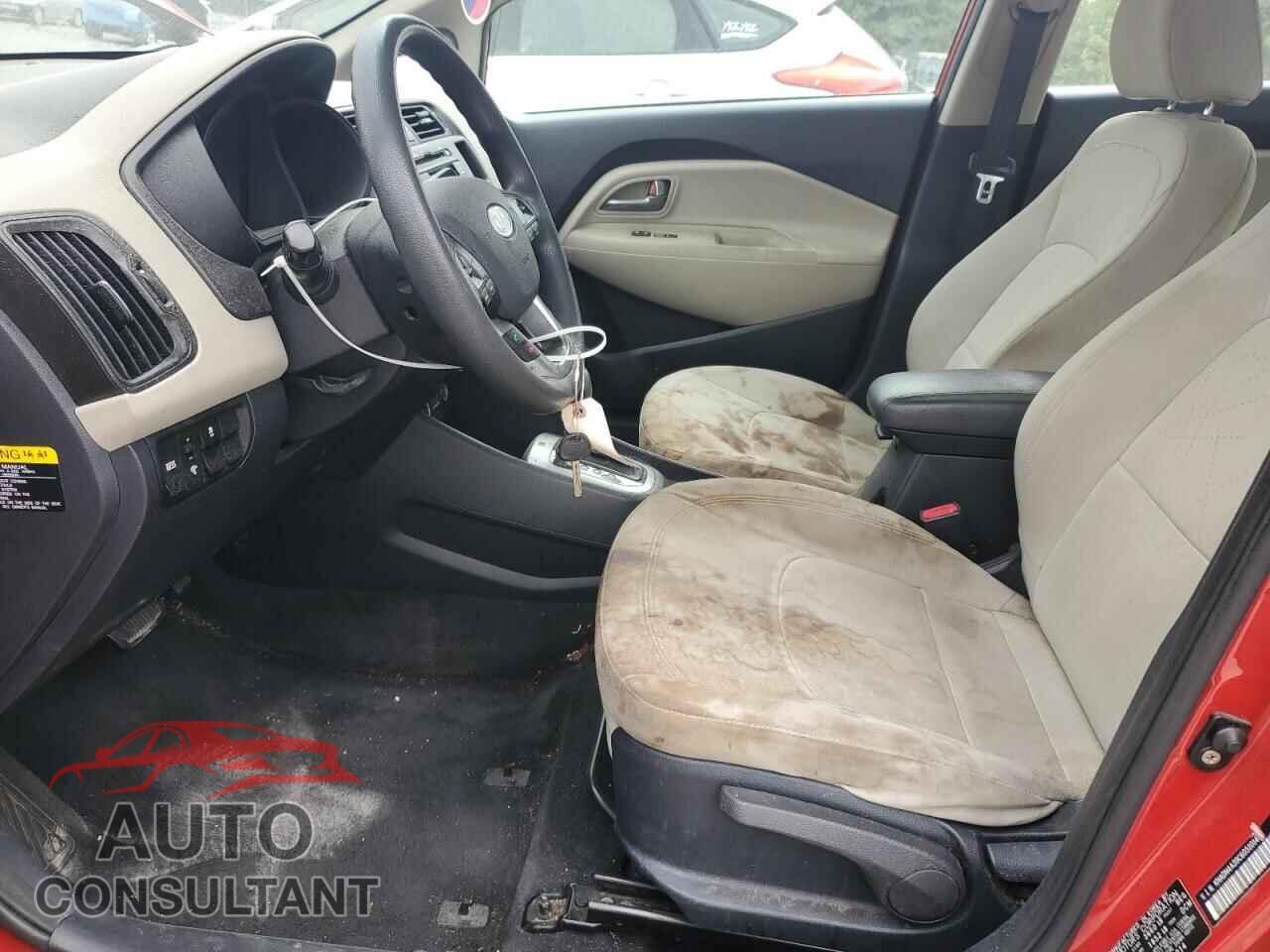 KIA RIO 2012 - KNADN4A39C6051014
