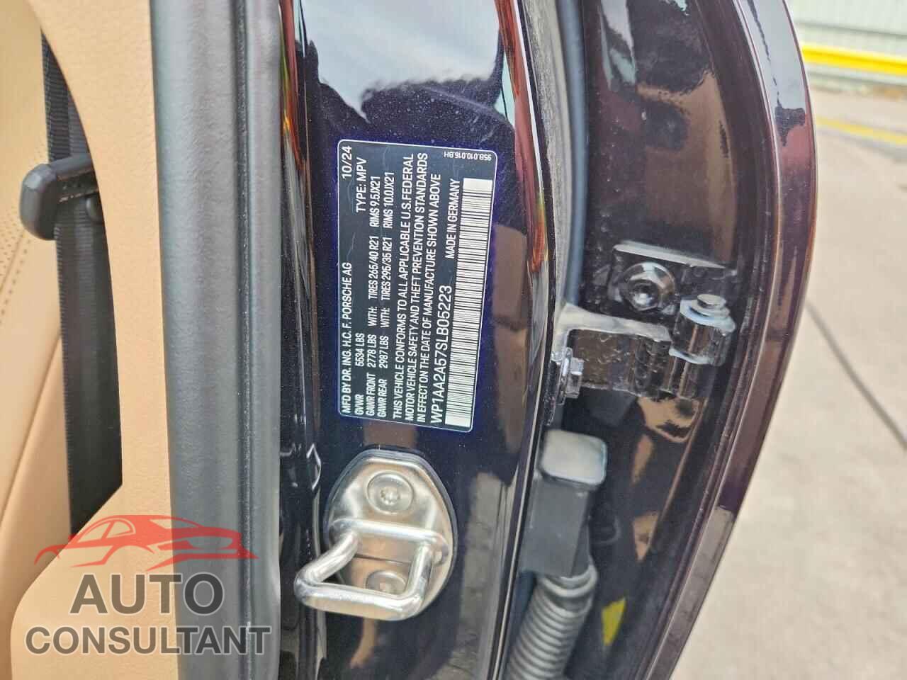 PORSCHE MACAN 2025 - WP1AA2A57SLB05223