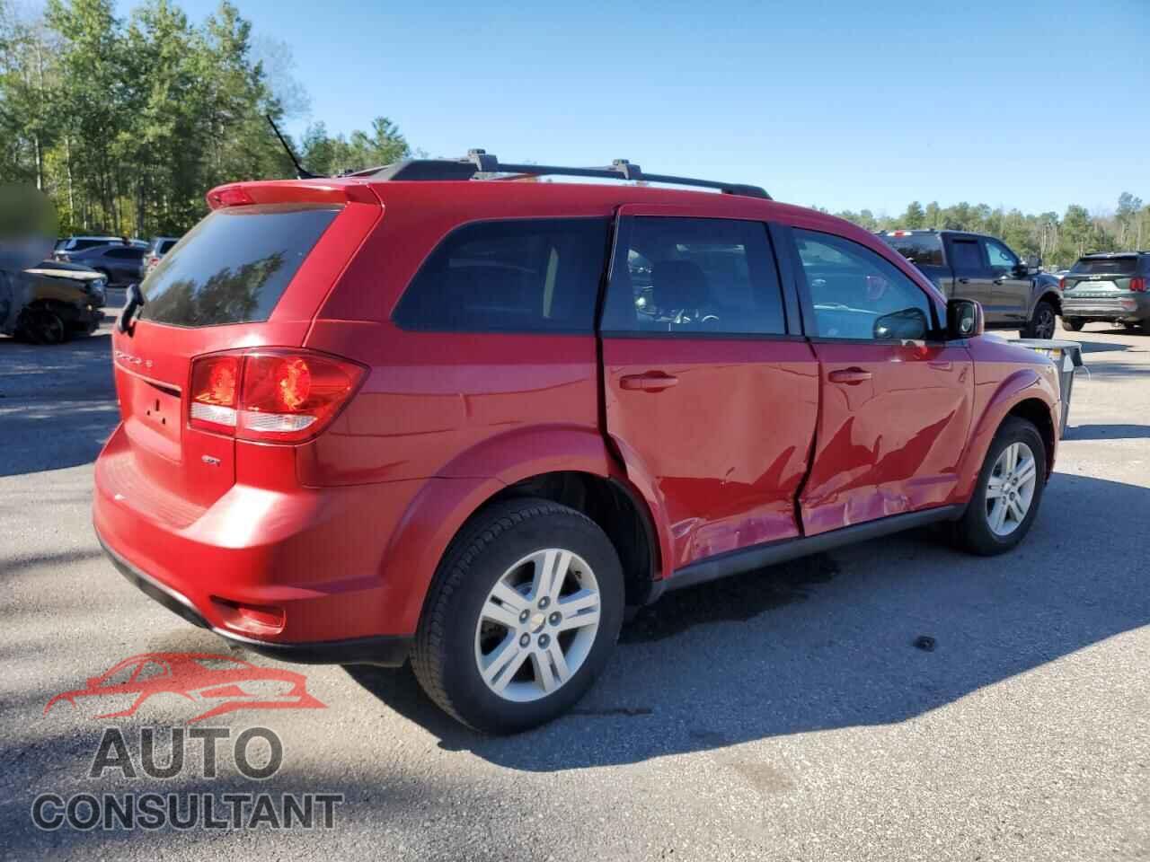 DODGE JOURNEY 2012 - 3C4PDCCG6CT364508