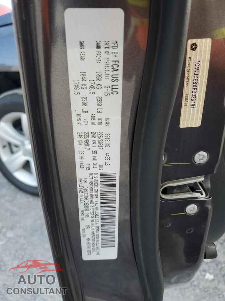JEEP COMPASS 2015 - 1C4NJCEBXFD329191