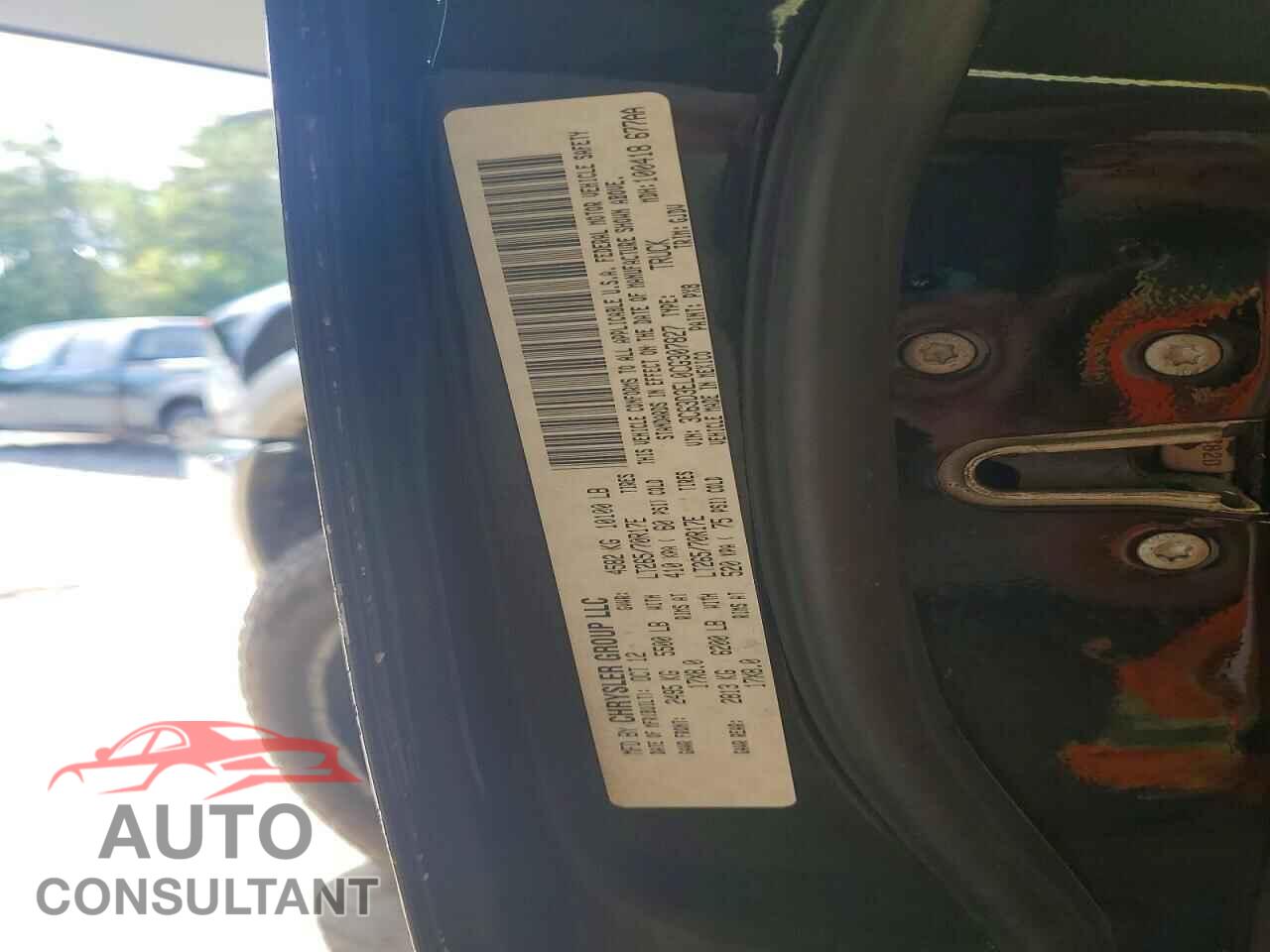 DODGE RAM 3500 2012 - 3C63D3EL0CG307827