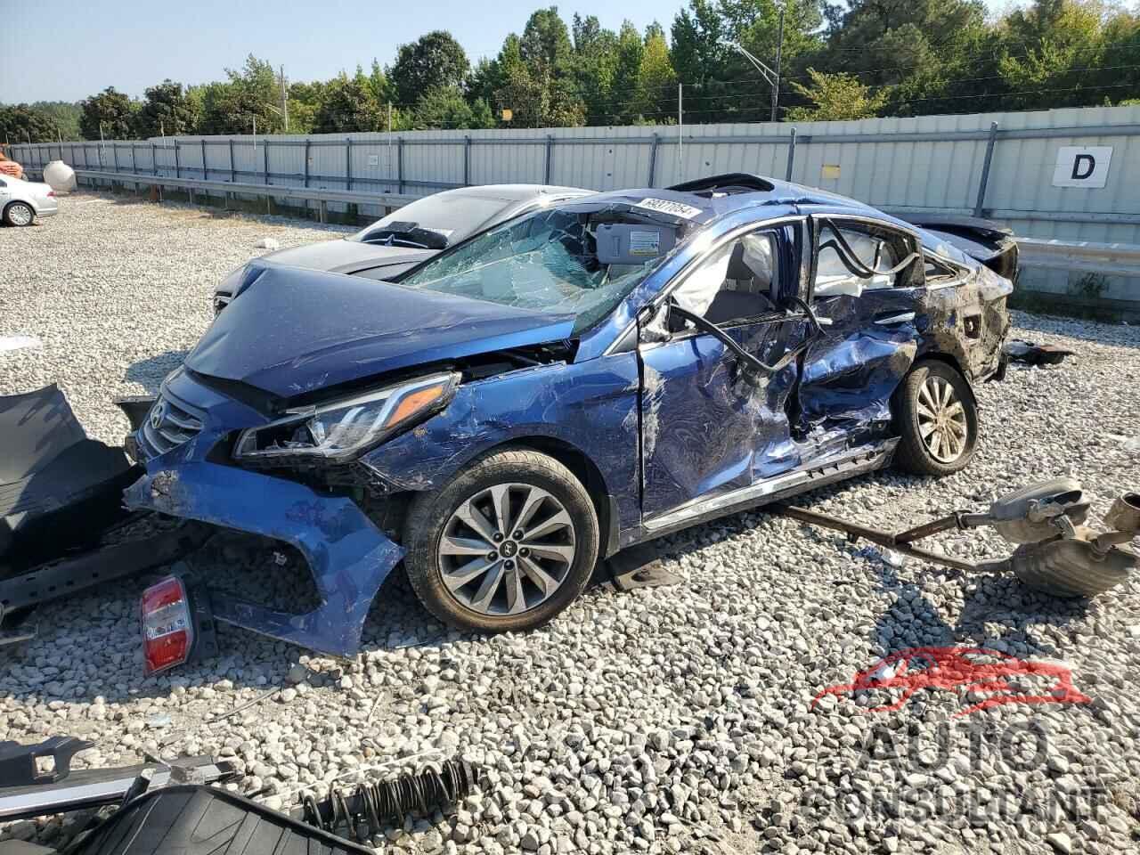 HYUNDAI SONATA 2017 - 5NPE34AF3HH568202