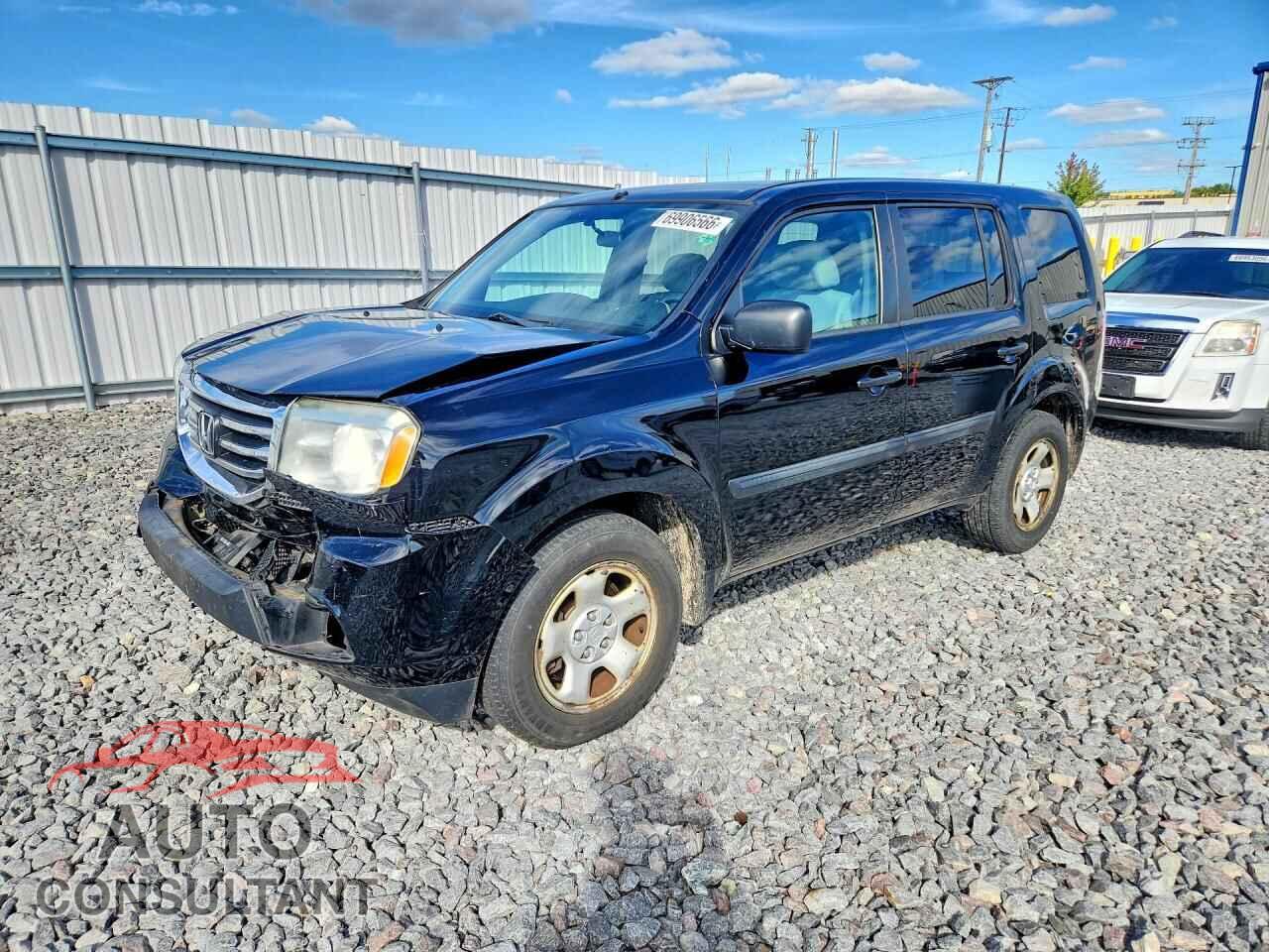 HONDA PILOT 2013 - 5FNYF4H2XDB004028