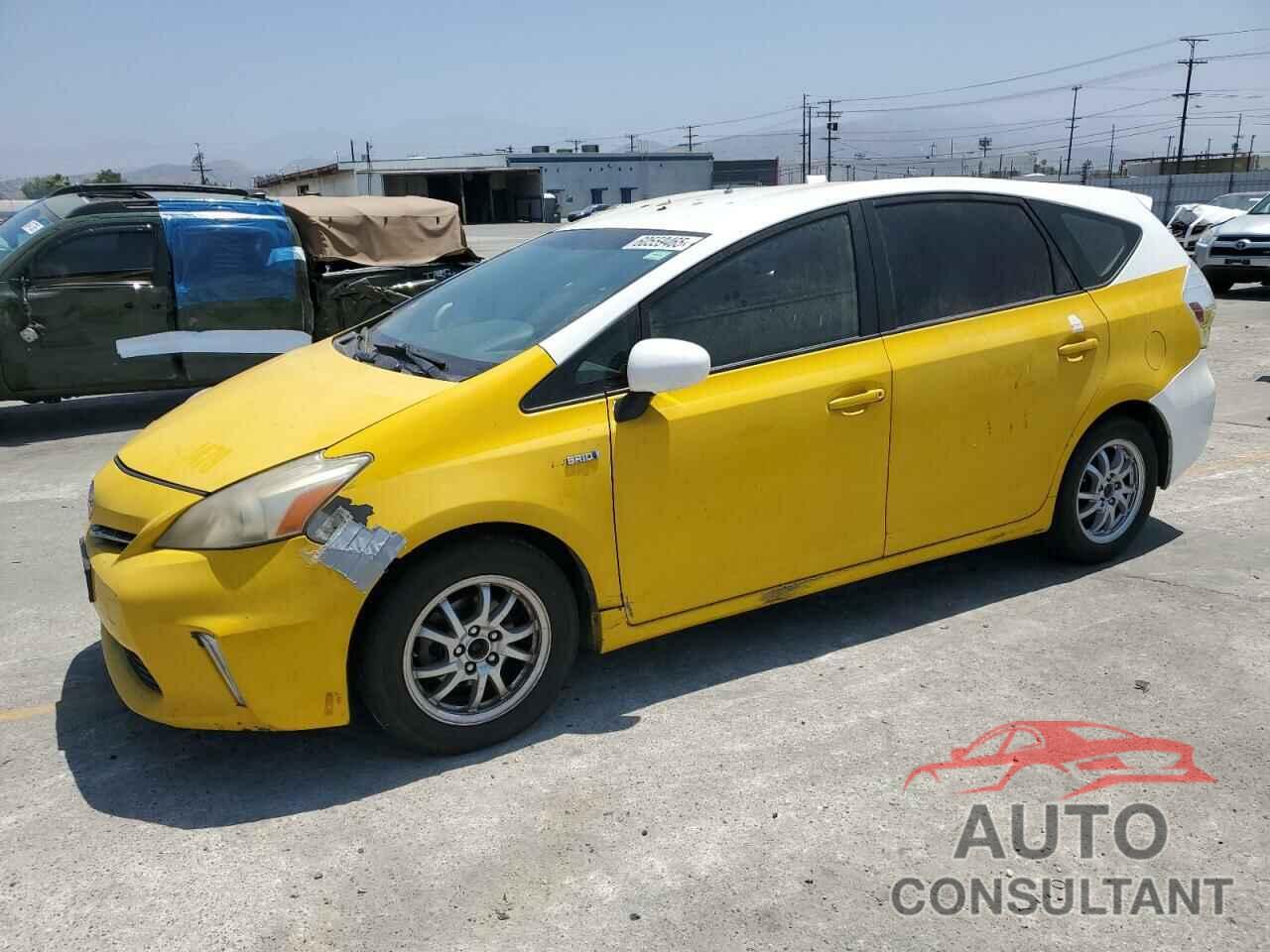 TOYOTA PRIUS 2012 - JTDZN3EUXC3161142
